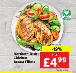 Lidl Northern Irish Chicken Breast Fillets offer