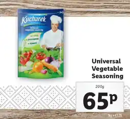 Lidl Universal Vegetable Seasoning offer