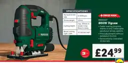Lidl PARKSIDE 800W Jigsaw offer