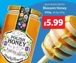 Lidl MAZURSKIE MIODY Blossom Honey offer