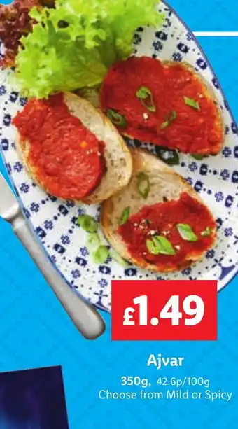 Lidl Ajvar offer