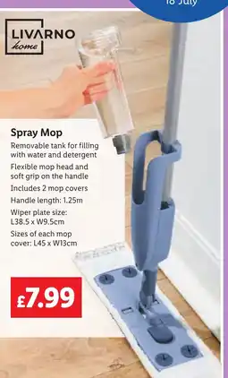 Lidl Spray Mop offer