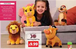 Lidl Lion King Soft Toy offer