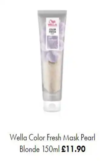 GHD Wella Colour Fresh Mask Pearl Blonde 150ml offer