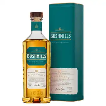 Morrisons Bushmills Malt 10 Year Old Irish Whiskey offer