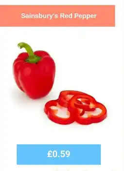 Sainsbury's Sainsbury's Red Pepper offer