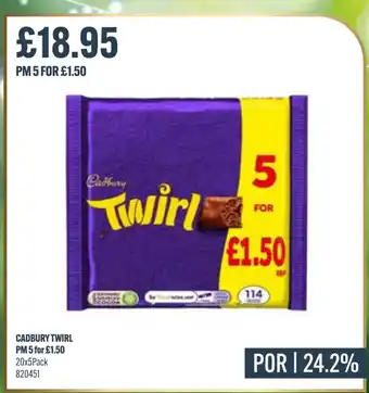 Bestway CADBURY TWIRL offer