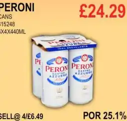 Bestway PERONI CANS offer