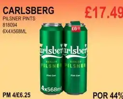 Bestway CARLSBERG PILSNER PINTS offer