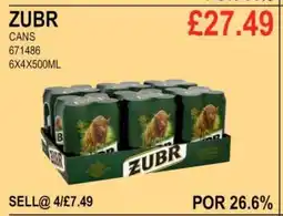 Bestway ZUBR CANS offer