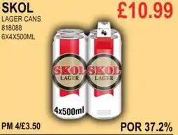 Bestway SKOL LAGER CANS offer