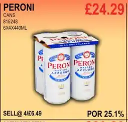 Bestway PERONI CANS offer