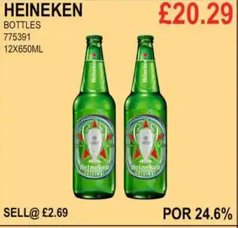 Bestway HEINEKEN BOTTLES offer