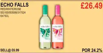 Bestway ECHO FALLS RED/WHITE/ROSE offer