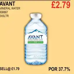 Bestway AVANT MINERAL WATER offer