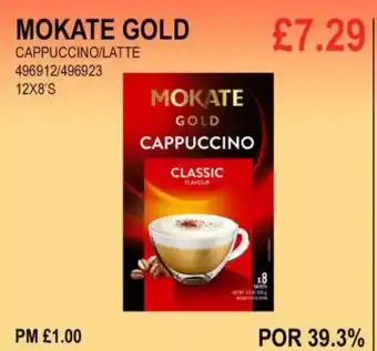 Bestway MOKATE GOLD CAPPUCCINO/LATTE offer