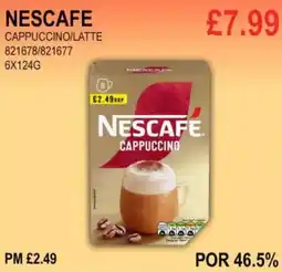 Bestway NESCAFE CAPPUCCINO/LATTE offer