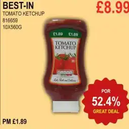 Bestway BEST-IN TOMATO KETCHUP offer