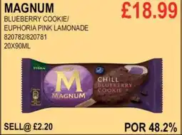 Bestway MAGNUM BLUEBERRY COOKIE/ EUPHORIA PINK LAMONADE offer
