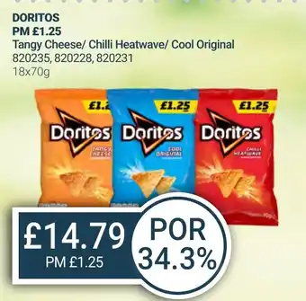 Bestway DORITOS Tangy Cheese/Chilli Heatwave/ Cool Original offer