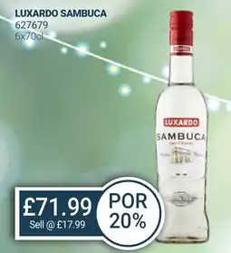 Bestway LUXARDO SAMBUCA offer