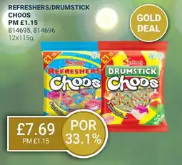 Bestway REFRESHERS/DRUMSTICK CHOOS offer