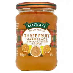 Morrisons Mackays Three Fruit Marmalade offer