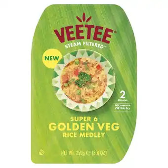 Morrisons Veetee Super 6 Golden Veg Rice Medley offer