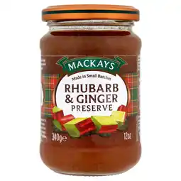 Morrisons Mackays Rhubarb & Ginger Preserve offer