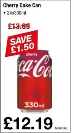Makro Cherry Coke Can offer