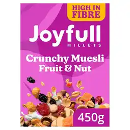 Morrisons Joyfull Millets Crunchy Muesli Fruit & Nut offer