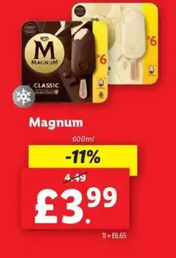Lidl Magnum offer