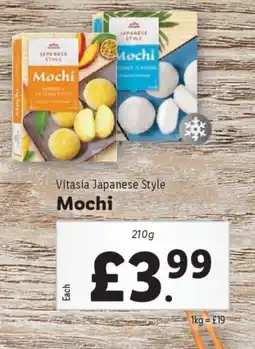 Lidl Vitasia Japanese Style Mochi offer