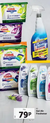 Lidl W5 Gel Air Freshener offer