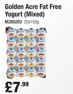 Makro Golden Acre Fat Free Yogurt (Mixed) offer