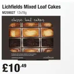Makro Lichfields Mixed Loaf Cakes offer