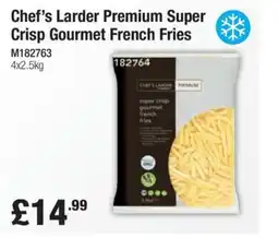 Makro Chef's Larder Premium Super Crisp Gourmet French Fries offer