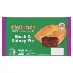 Morrisons Holland's Steak & Kidney Pie offer