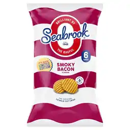 Morrisons Seabrook Crinkle Multipack Smokey Bacon offer