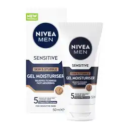 Morrisons NIVEA MEN Sensitive Skin & Stubble Moisturising Gel offer