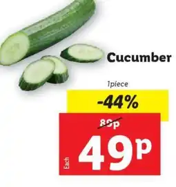 Lidl Cucumber offer