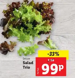 Lidl Deluxe Salad Trio offer
