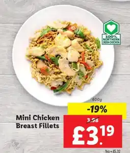 Lidl Mini Chicken Breast Fillets offer