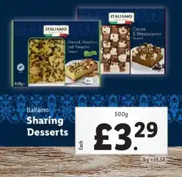 Lidl Italiamo Sharing Desserts offer