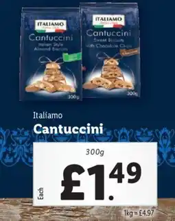 Lidl Italiamo Cantuccini offer