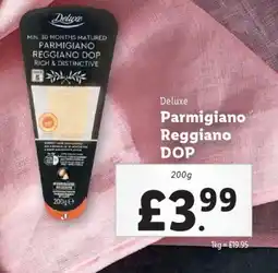 Lidl Deluxe Parmigiano Reggiano DOP offer