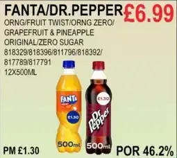 Bestway FANTA/DR. PEPPER offer