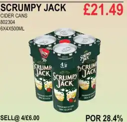 Bestway SCRUMPY JACK CIDER CANS offer