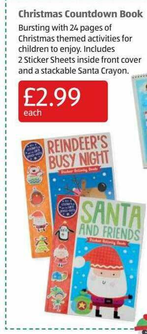 Aldi Christmas Countdown Book offer