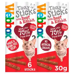 Morrisons Webbox Cat Treat Beef & Rabbit offer